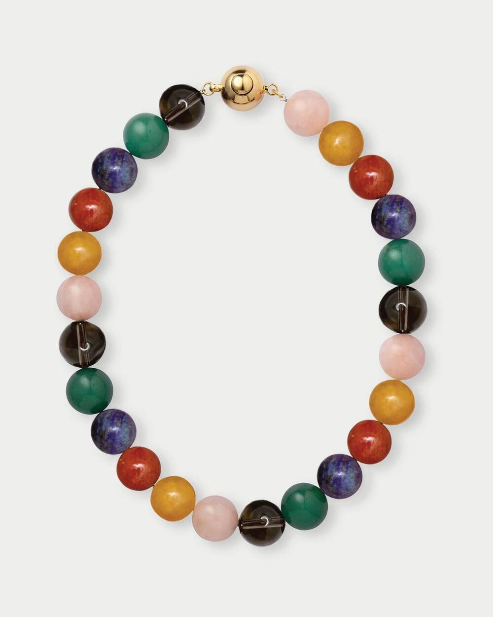 NEW ELIOU lanai necklace in red multi